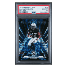 Davante Adams PSA 10 2023 Panini Donruss Optic Blazers Case Hit Card #15