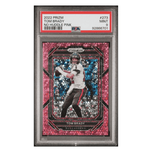 Tom Brady PSA 9 2022 Panini Prizm No Huddle Pink #d/ 15 Card #273