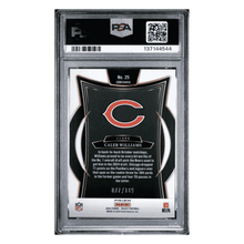 Caleb Williams PSA 10 2024 Panini Select Maroon Prizm Rookie RC #d/ 149 Card #25