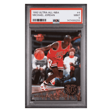 Michael Jordan PSA 9 1992 Fleer Ultra All-NBA Card #4