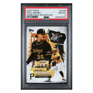 Paul Skenes PSA 8 2025 Topps Home Field Advantage Case Hit Card #HA35