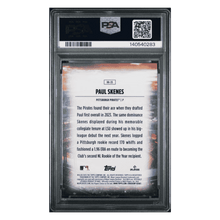 Paul Skenes PSA 8 2025 Topps Home Field Advantage Case Hit Card #HA35