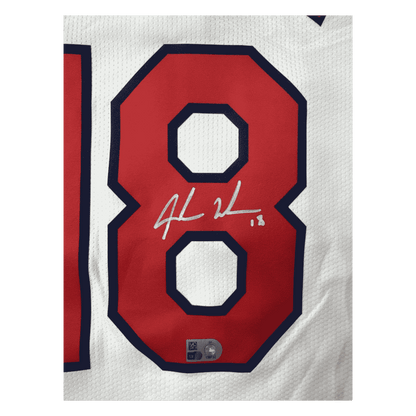Jordan Walker St Louis Cardinals Autographed Home Jersey - MLB COA