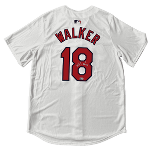 Jordan Walker St Louis Cardinals Autographed Home Jersey - MLB COA