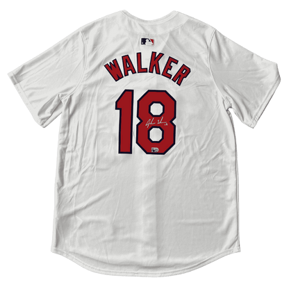 Jordan Walker St Louis Cardinals Autographed Home Jersey - MLB COA