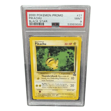 Pikachu PSA 9 2000 Pokemon Promo Black Star Card #27
