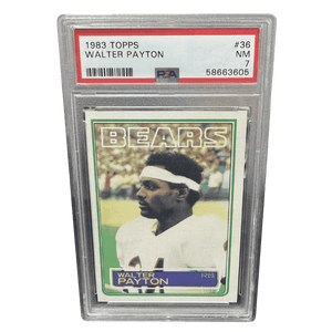 Walter Payton PSA 7 1983 Topps Card #36