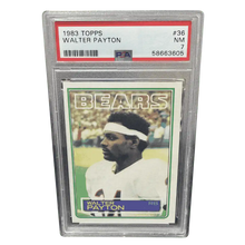 Walter Payton PSA 7 1983 Topps Card #36