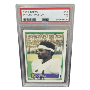 Walter Payton PSA 7 1983 Topps Card #36