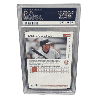 Derek Jeter PSA 10 1997 Fleer Card #168