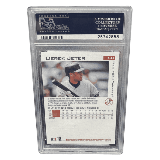 Derek Jeter PSA 10 1997 Fleer Card #168