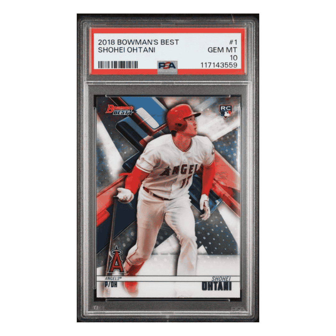 Shohei Ohtani PSA 10 2018 Bowman's Best Rookie RC Card #1