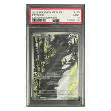 Psyduck PSA 9 2023 Pokemon Mew Illustration Rare Card #175