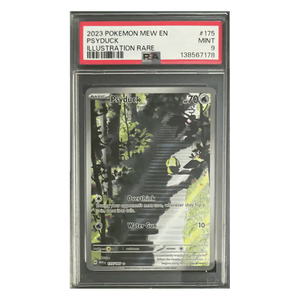 Psyduck PSA 9 2023 Pokemon Mew Illustration Rare Card #175