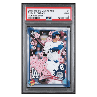 Shohei Ohtani PSA 9 2025 Topps Murakami MLB World Tour Tokyo Series Card #1