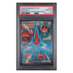 Rotom ex PSA 10 2025 Pokemon Phantasmal Flames Special Illustration Rare Card #126
