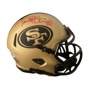 Terrell Owens San Francisco 49ers Autographed Rave Mini Speed Helmet - Beckett COA