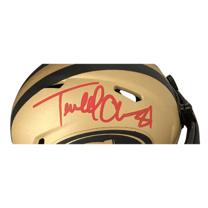 Terrell Owens San Francisco 49ers Autographed Rave Mini Speed Helmet - Beckett COA