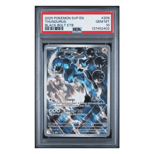 Thundurus PSA 10 2025 Pokemon Scarlet & Violet Promo Black Bolt ETB Card #209