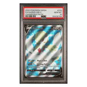 Full Art Gardevoir V PSA 10 2020 Pokemon Sword & Shield Champion's Path Card #070