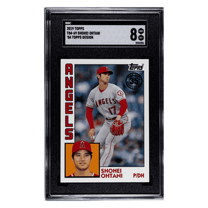 Shohei Ohtani SGC 8 2019 Topps '84 Design Card #T84-69