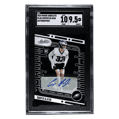 Cooper DeJean SGC 9.5 2024 Panini Absolute Autographed Card #140