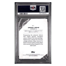 Drake Maye PSA 10 2024 Topps Resurgence Conductors Red Power Surge Rookie RC #d/ 5 Card #C7