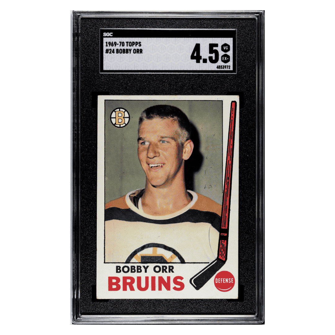 Bobby Orr SGC 4.5 1969-70 Topps Card #24