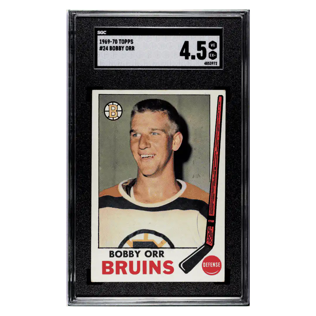 Bobby Orr SGC 4.5 1969-70 Topps Card #24