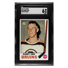 Bobby Orr SGC 6 1969-70 Topps - With Stamp Card #24