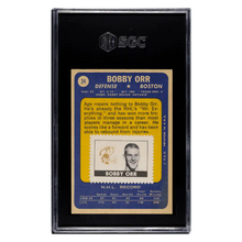 Bobby Orr SGC 6 1969-70 Topps - With Stamp Card #24