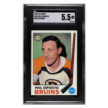 Phil Esposito SGC 5.5 1969-70 Topps - With Stamp Card #30