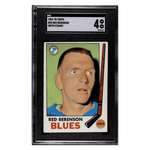 
Red Berenson SGC 4 1969-70 Topps - With Stamp Card