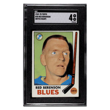 Red Berenson SGC 4 1969-70 Topps - With Stamp Card #20