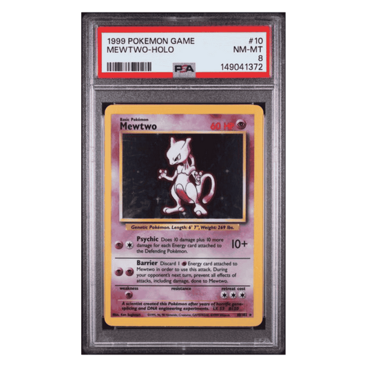 Mewtwo - Holo PSA 8 1999 Pokemon Game Card #10