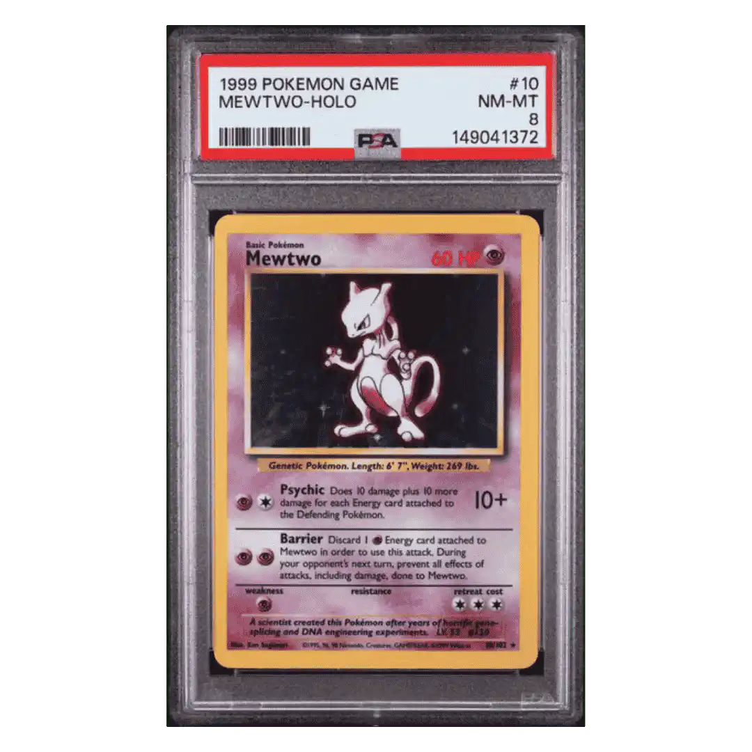 Mewtwo - Holo PSA 8 1999 Pokemon Game Card #10