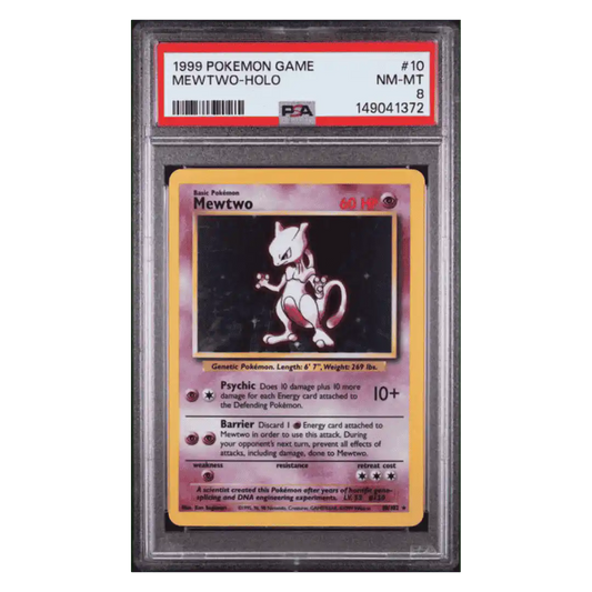 Mewtwo - Holo PSA 8 1999 Pokemon Game Card #10