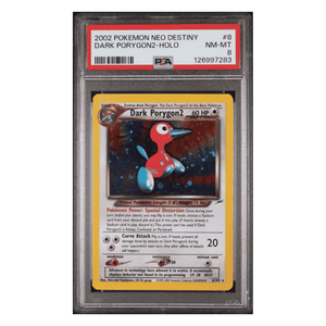 Dark Porygon2 - Holo PSA 8 2002 Pokemon Neo Destiny Card #8