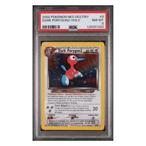 Dark Porygon2 - Holo PSA 8 2002 Pokemon Neo Destiny Card #8