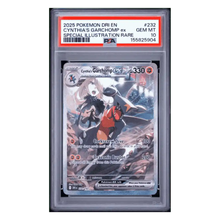 Cynthia's Garchomp ex PSA 10 2025 Pokemon Destined Rivals Special Illustration Rare Card #232