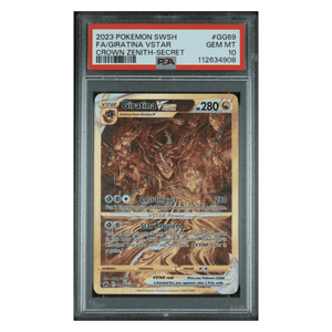 Full Art Giratina VSTAR PSA 10 2023 Pokemon Sword & Shield Crown Zenith Secret Card #GG69