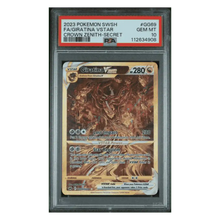 Full Art Giratina VSTAR PSA 10 2023 Pokemon Sword & Shield Crown Zenith Secret Card #GG69