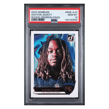 Ashton Jeanty PSA 10 2025 Panini Donruss Rookie Gridiron Kings Card #RGK-AJY