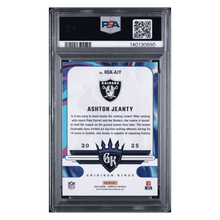 Ashton Jeanty PSA 10 2025 Panini Donruss Rookie Gridiron Kings Card #RGK-AJY