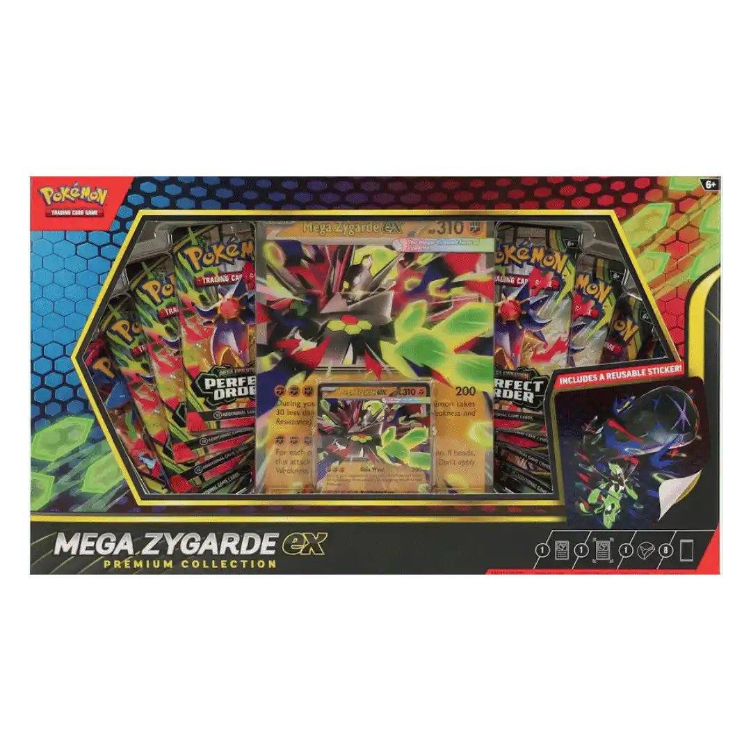 Pokemon TCG: Mega Zygarde ex Premium Collection Box