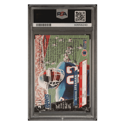 Michael Strahan PSA 8 1993 Fleer Ultra Card #331