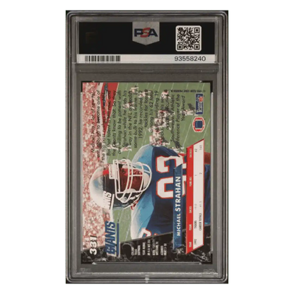 Michael Strahan PSA 8 1993 Fleer Ultra Card #331