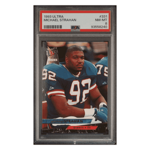Michael Strahan PSA 8 1993 Fleer Ultra Card #331