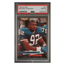 Michael Strahan PSA 8 1993 Fleer Ultra Card #331