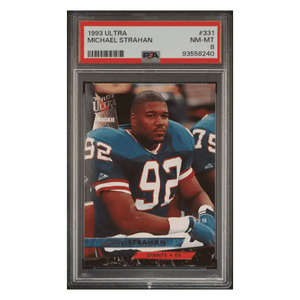 Michael Strahan PSA 8 1993 Fleer Ultra Card #331